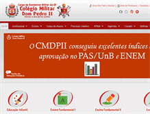 Tablet Screenshot of cmdpii.com.br